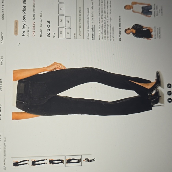 Grlfrnd black jeans - Picture 14 of 14